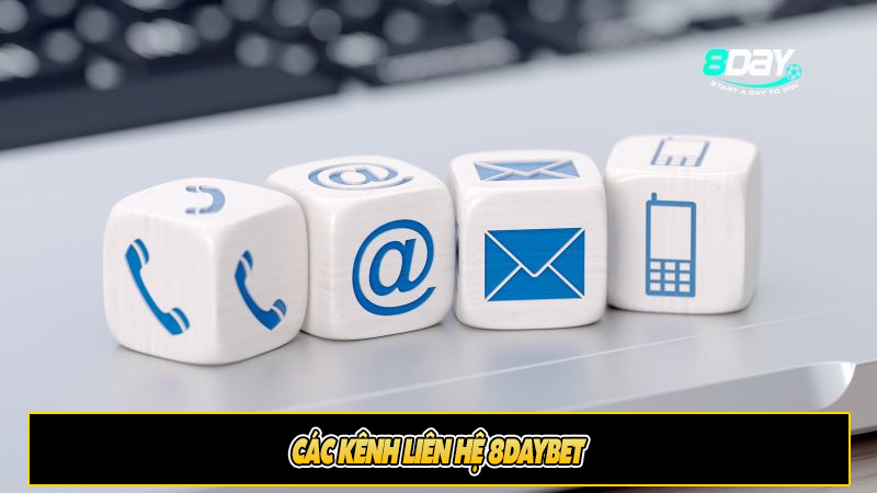 Các kênh liên hệ 8daybet