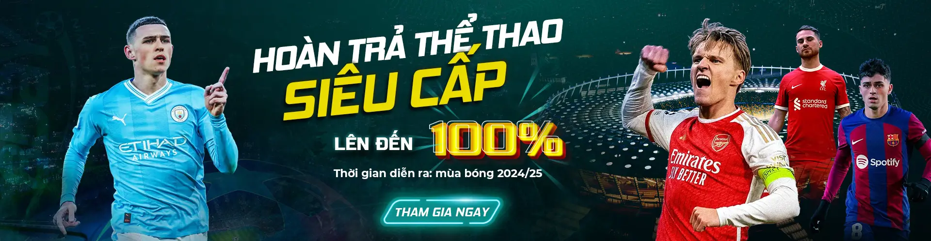 Hoàn trả thể thao siêu cấp